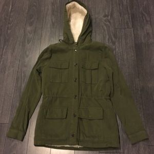 Topshop Army Green Jacket
