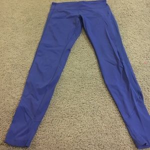blue lulu leggings gently worn size 10