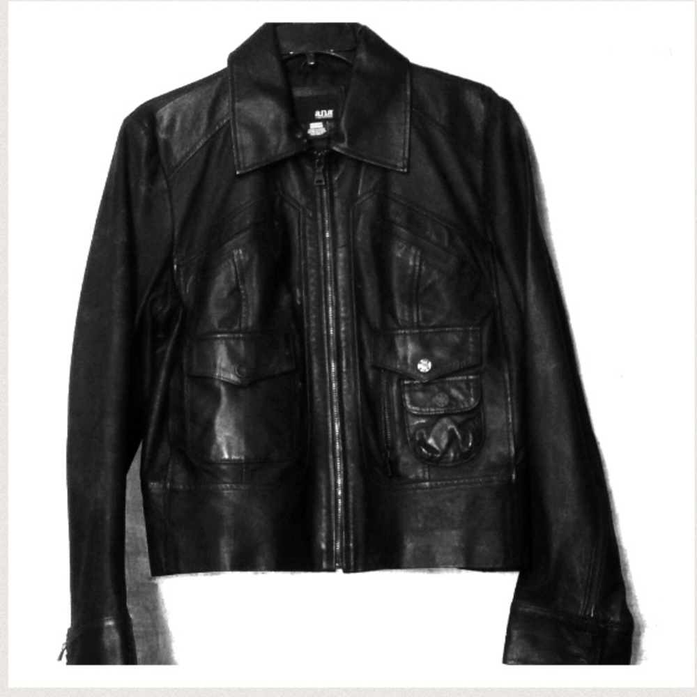 Real leather SZ M Jacket