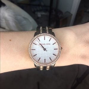 Michael Kors rose gold watch