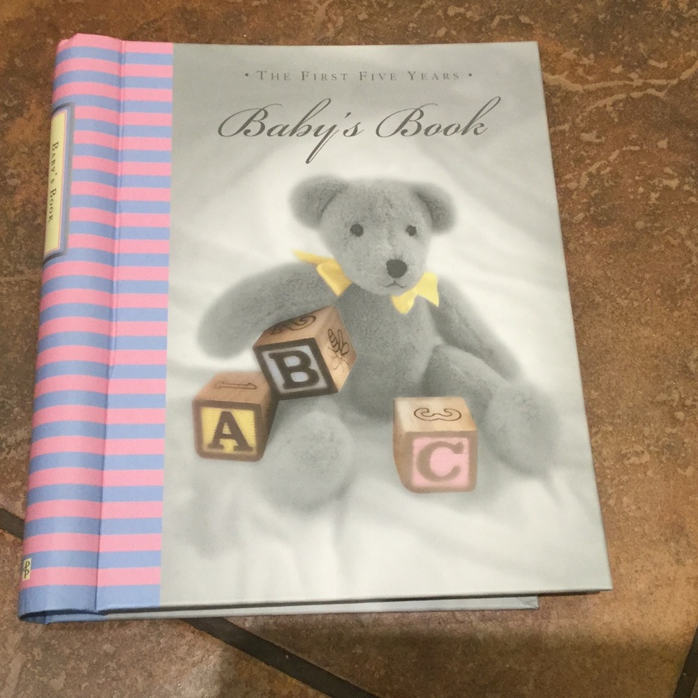 Baby 1st 5 years book
