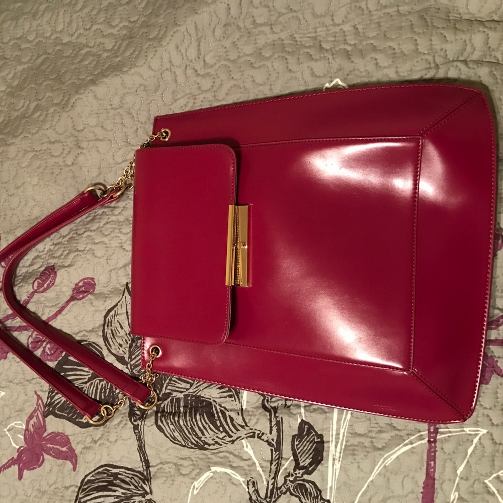 Justfab Raspberry colored purse
