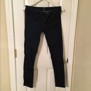 Just Black Skinny Jeans Size 27
