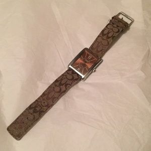 Coach watch brown