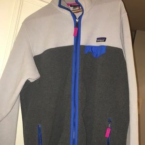 Multi colored Patagonia zip jacket
