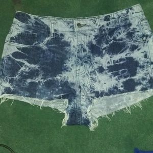 Mossimo Denim High Rise Short Shorts
