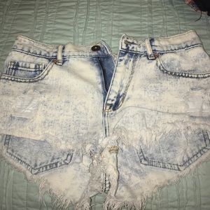 Pacsun high waisted shorts