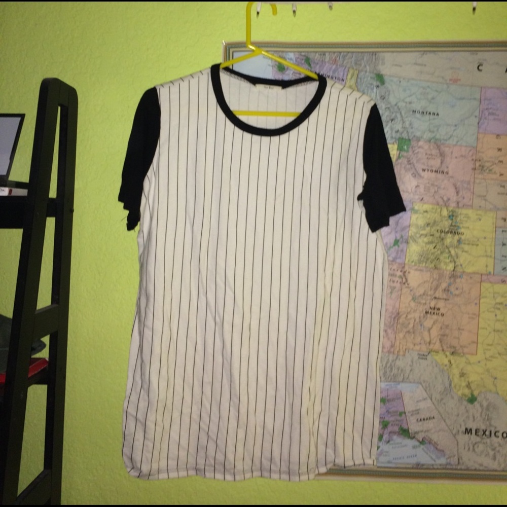 Striped t shirt dress!