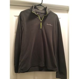 Eddie Bauer Fleece Quarter Zip Pullover