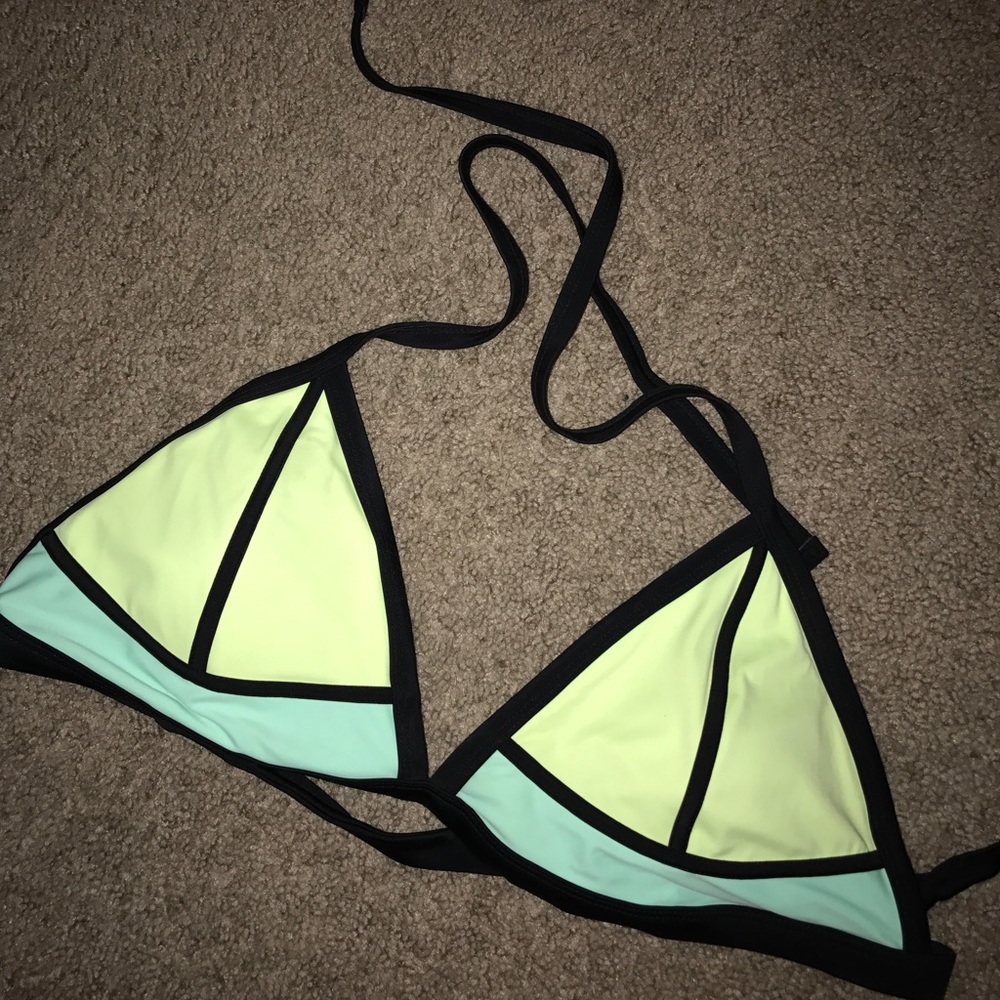 Bathing suit top!! Bright