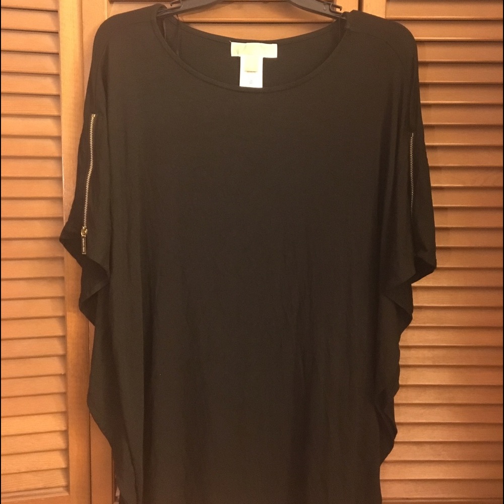 SOLD - MK Black Tunic Top