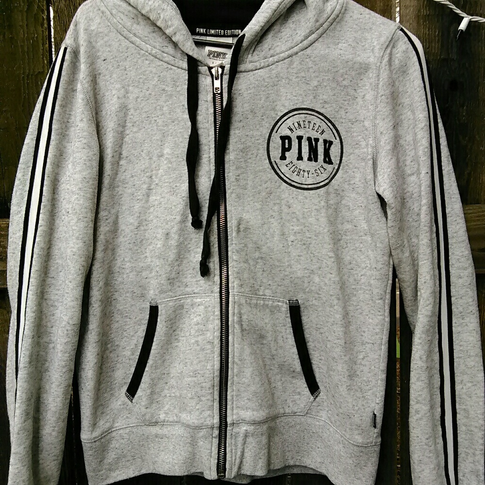Limited edition pink zip up