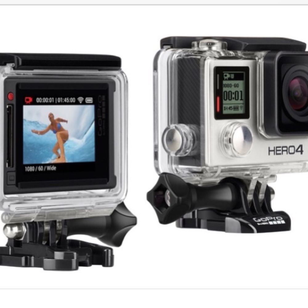 Go pro hero 4 silver