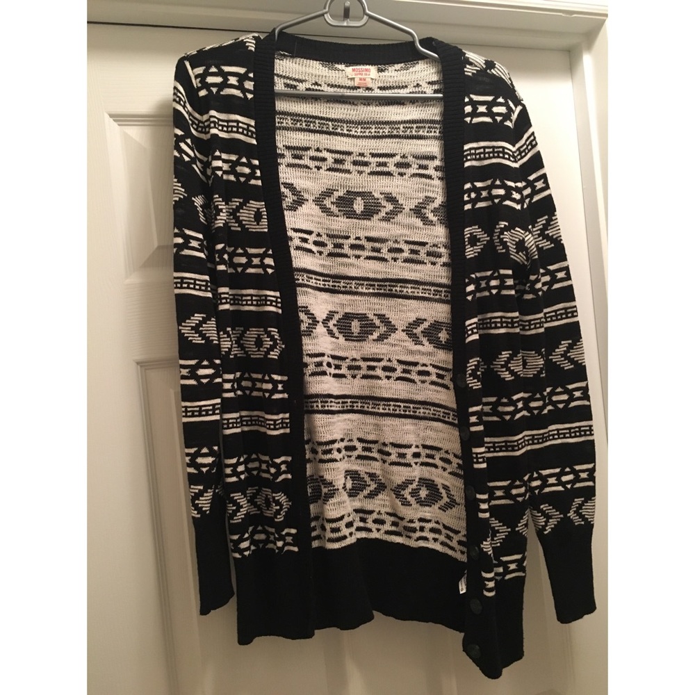 Mossimo Supply Co. Aztec Print Boyfriend Sweater