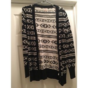 Mossimo Supply Co. Aztec Print Boyfriend Sweater