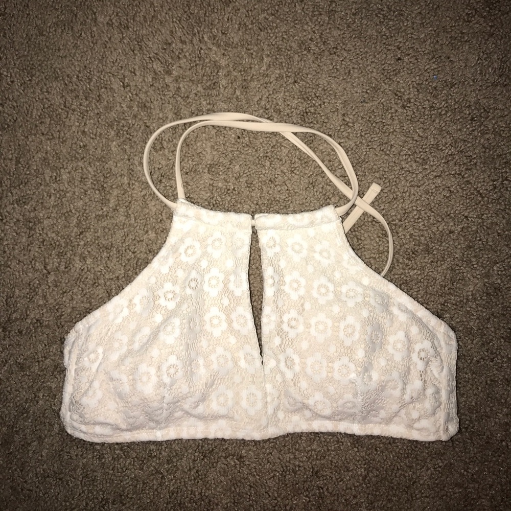 Bathing suit top! More modest!