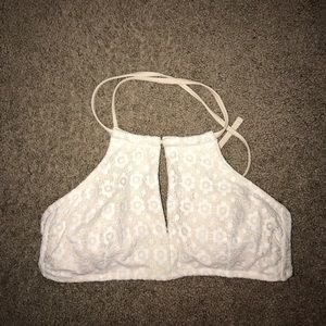 Bathing suit top! More modest!