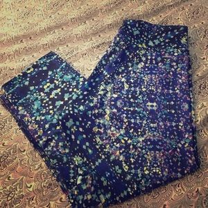 Work out Capri galaxy pants