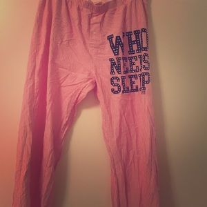 Victoria Secret Pink sleep pants