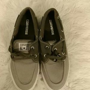 Converse boat shoes size 9