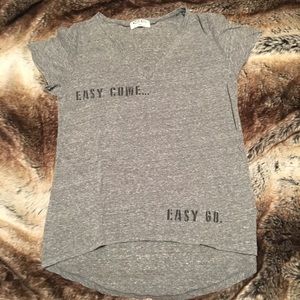 Excellent condition grey v neck