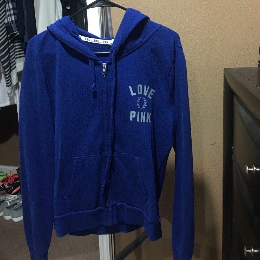 Victoria Secret Pink Zip-Up Sweater