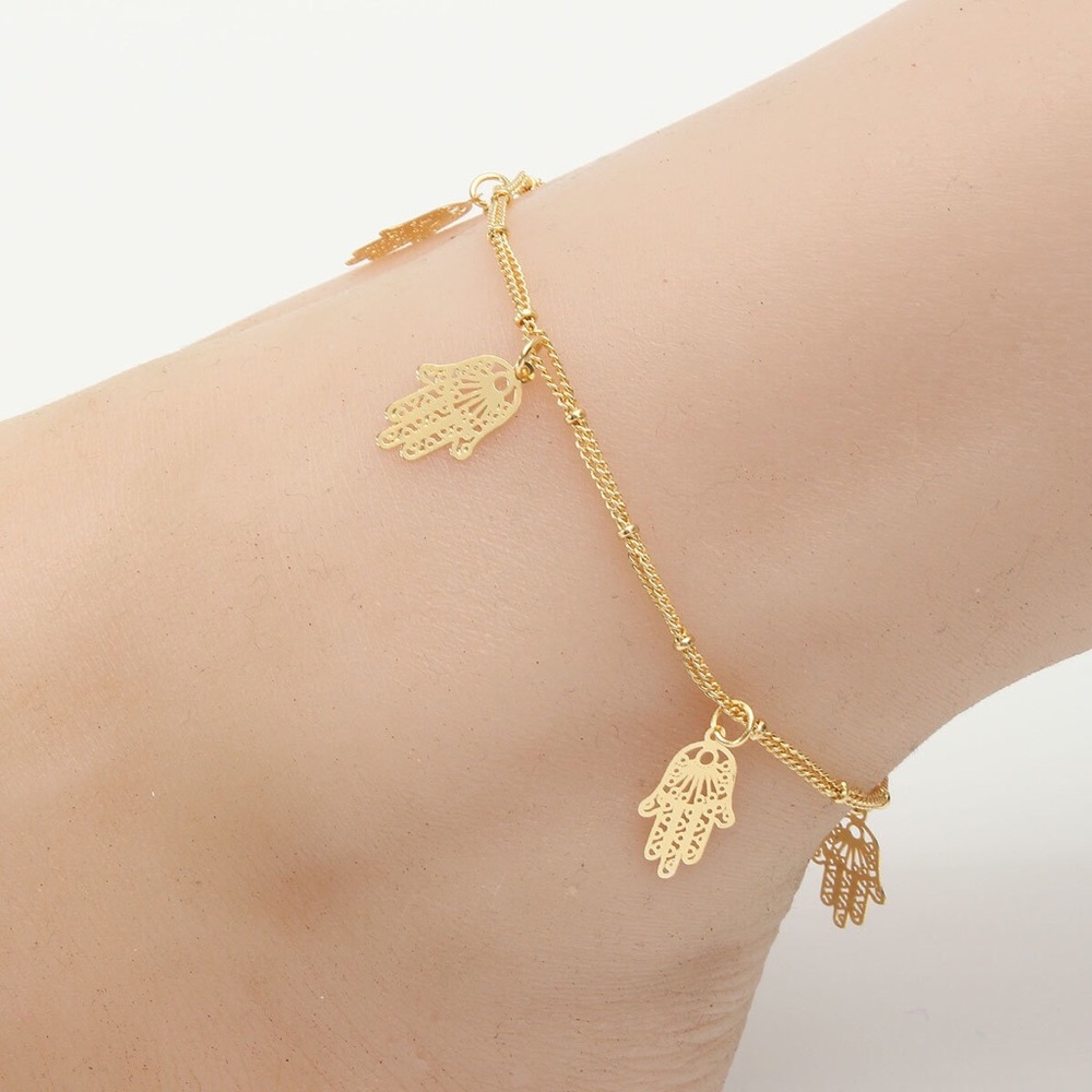 🆕 Leaf 🍃 anklet beach bracelet 🆕