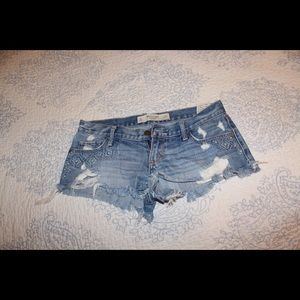 Size 0 Abercrombie & Fitch Cutoff Shorts