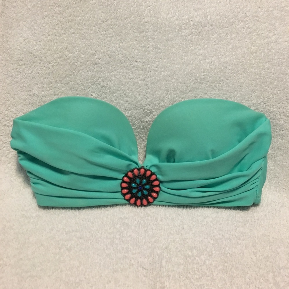 Strapless Underwire Bandeau Bikini Top