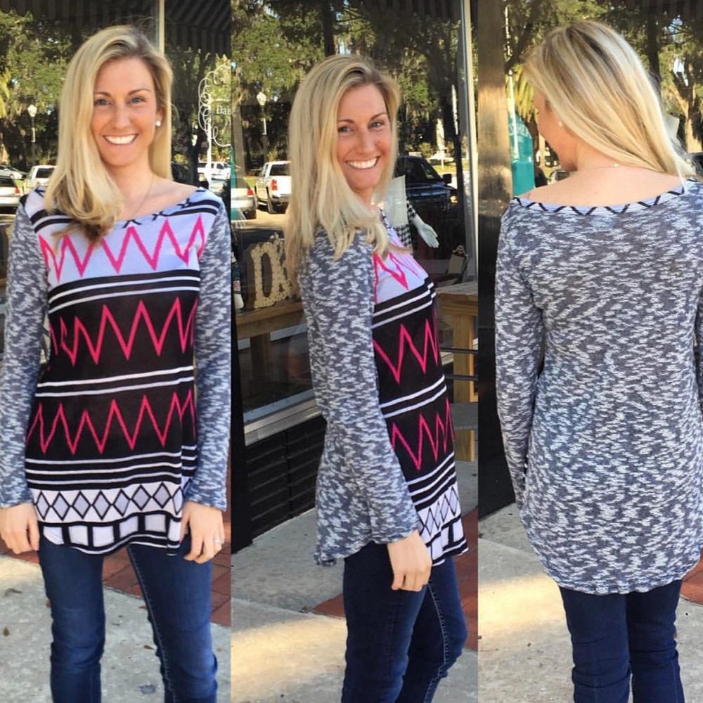NWT Chevron Top