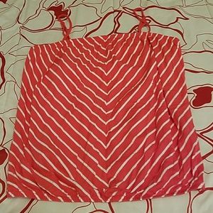 Tank top with adjustable straps