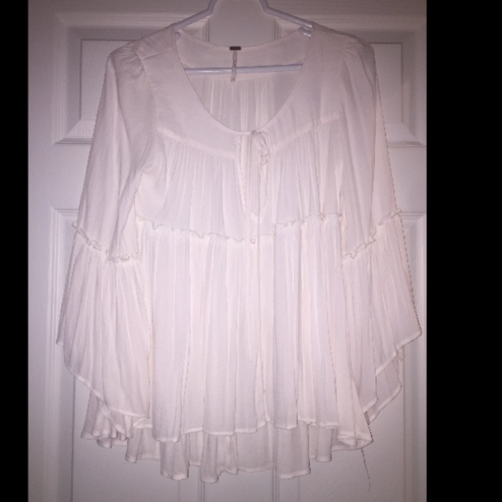 Free People white top size XS