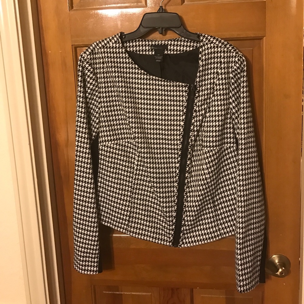 Houndstooth jacket