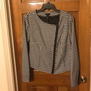 Houndstooth jacket