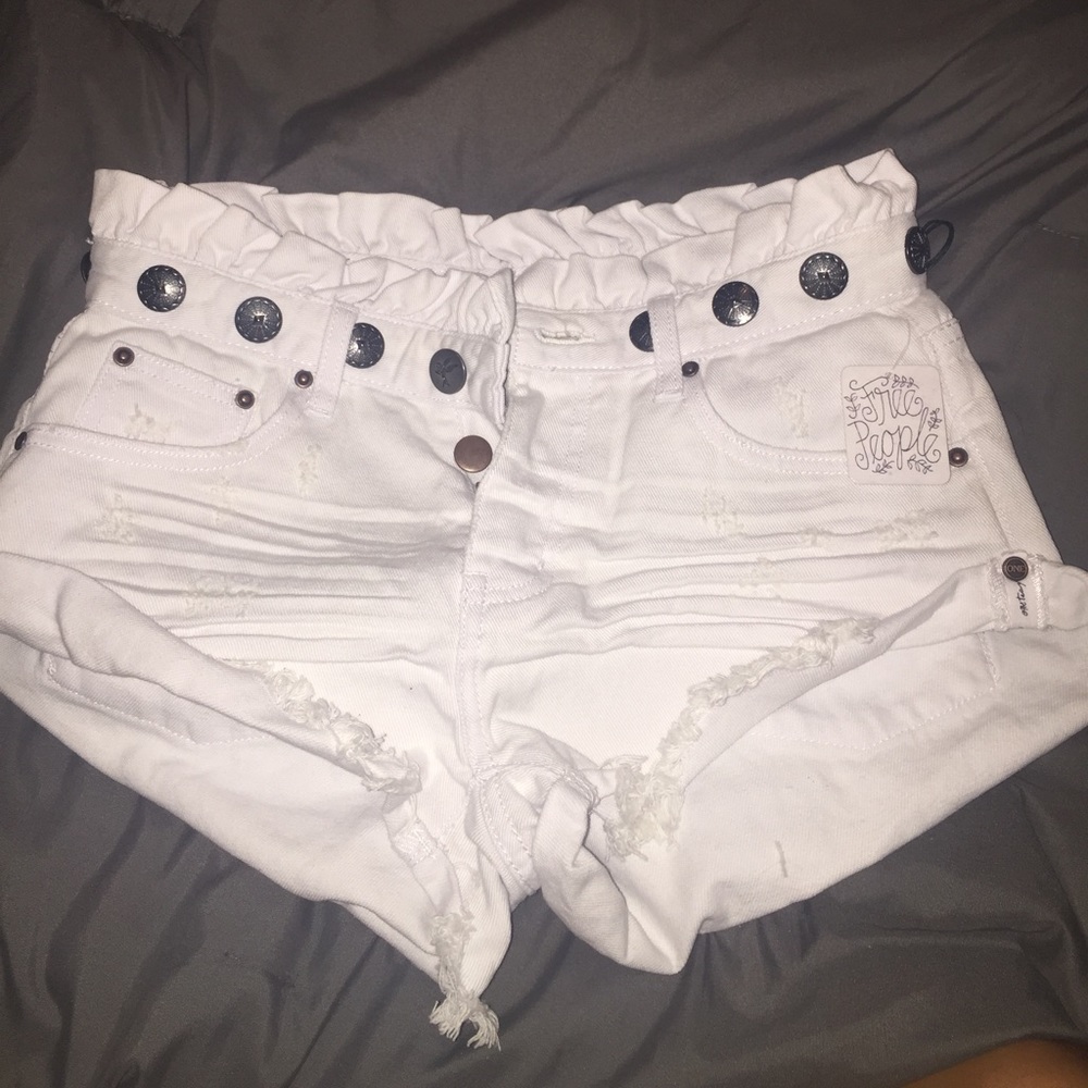 WH BEAUTY BANDTS- Free People shorts