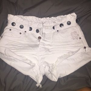 WH BEAUTY BANDTS- Free People shorts