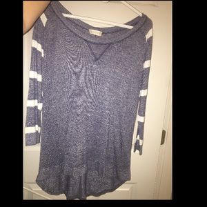 Altar'd State Blue and white sweater