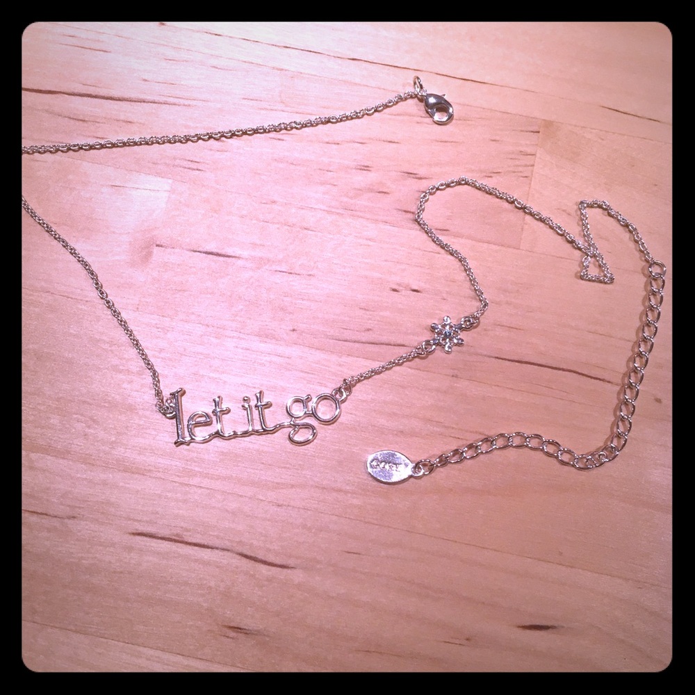 FROZEN 'Let It Go' Necklace in Sterling Silver