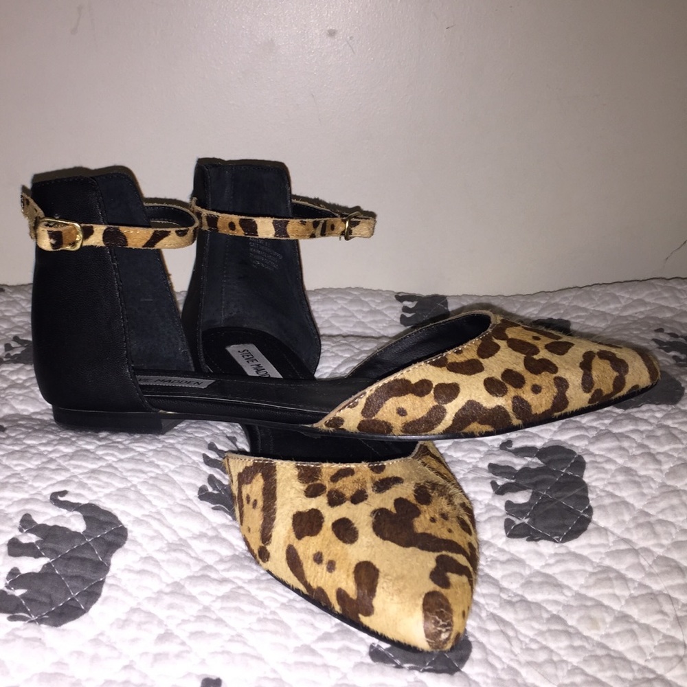 Steve Madden cheetah sandals