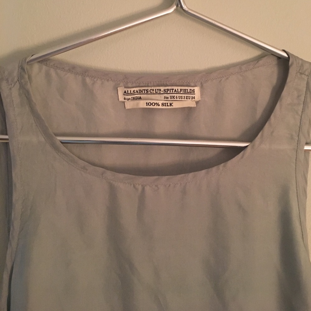 100% Silk All Saints Dress