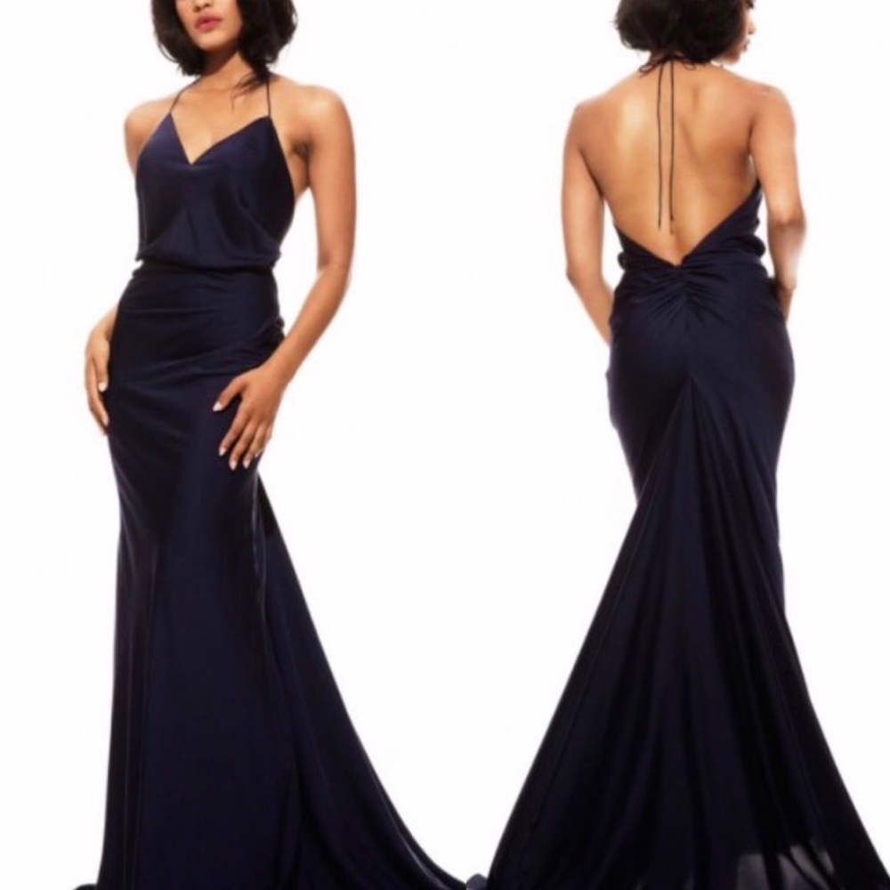 Beautiful Jonathon Kayne Silk Prom Dress