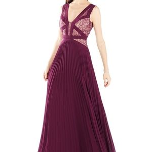 BCBG Purple Evonne Dress