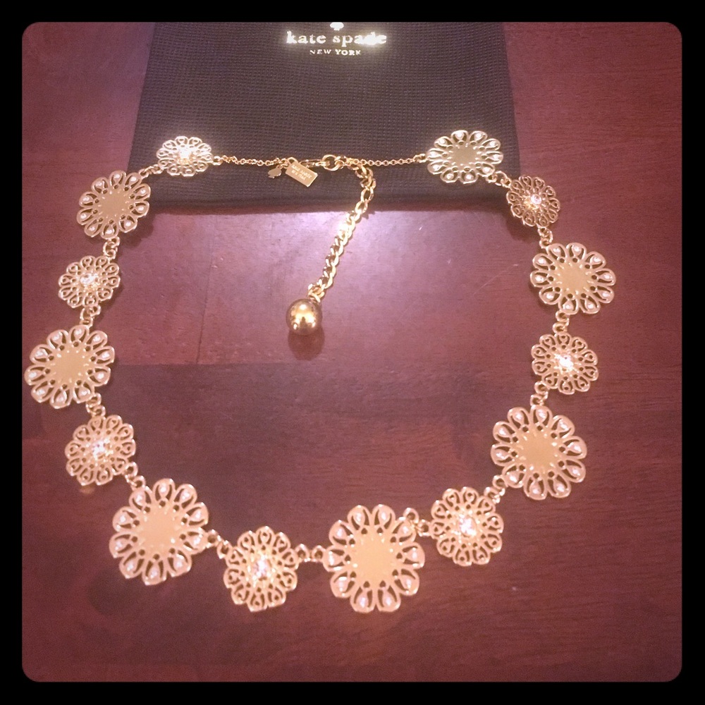 Kate Spade snowflake necklace