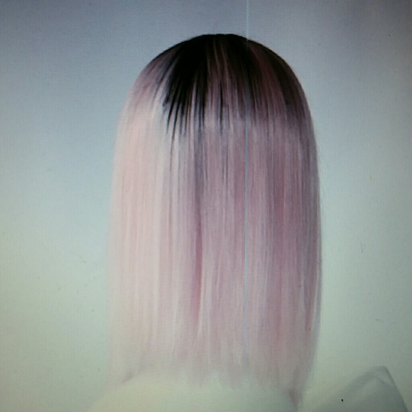 Ombre Pink Lace Front Wig