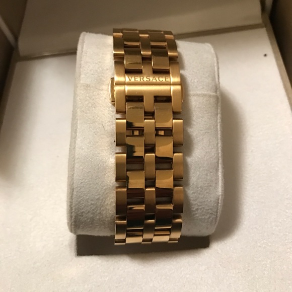 Watch, Men's Swiss V-race GMT Gold ion plated - Picture 3 of 7