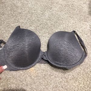 Gray bra