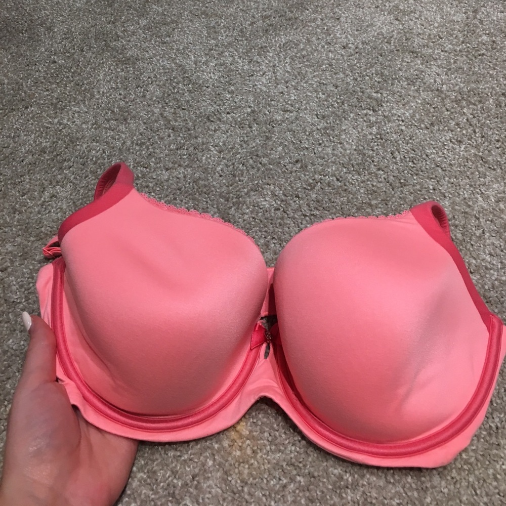 Pink bra