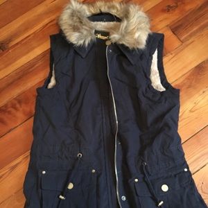 Navy Blue Vest