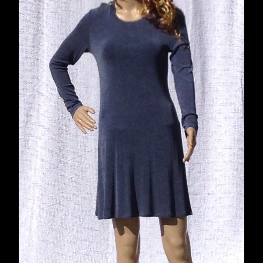 A line mini dress