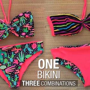 Bikini Set (Reversible) Sunotribe New (L)